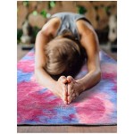 Avril Tian Yoga-Handtuch rutschfest Super Weich Schweißabsorbierend Hot Yoga-Handtuch für Pilates Fitnessstudio und Workout