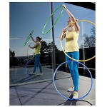 Sport-Tec Gymnastikreifen aus Kunststoff Hula Hoop Trainingsreifen Turnreifen Fitnessreifen 70 cm 340g