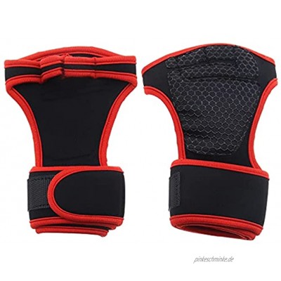 1 Paar Fitness-Handschuhe für Sport Krafttraining Gymnastik Aufzüge Olympische Dynamik.