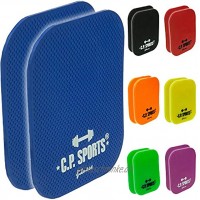 C.P. Sports unverwüstliche Griffpads gummiert Powerpad Fitness-Pads Griffpolster für Fitnesstraining Krafttraining und Bodybuilding