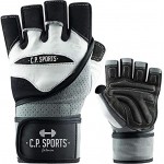 C.P.Sports Fitness Handschuhe Perfekt-Grip-Bandagen Handschuh Bodybuilding & Kraftsport Fitness,Trainingshandschuhe
