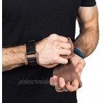 Earwaves ® Rex Grips 2 & 3 Löcher Leder Handschuhe für Damen & Herren. Hand Grips für Gymnastik Calisthenics Klimmzüge Muskel-ups Ringe