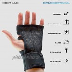 Earwaves ® Versatile Gloves Handschuhe für Damen & Herren mit integrierter Handgelenk Bandage. Trainingshandschuhe Hand Grips für Calisthenics Fitness Gewichtheben Gymnastik Kettlebells Gym.