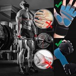 Grebarley Fitness Handschuhe,Trainingshandschuhe für Damen und Herren Fitness Handschuhe für Krafttraining,Bodybuilding,Kraftsport & Crossfit Training