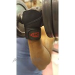 Leder Gewichtheben Handschuhe mit 48,3 cm Wrist Wraps Unterstützung – Perfekt für Gym Workout Fitness Cross Training & Übungs für Männer & Frauen – PREMIUM QUALITÄT Gewichtheben Handschuh mit 1 Jahr Garantie