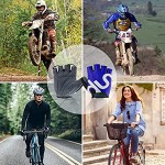 Neusky Fahrradhandschuhe für Männer & Frauen Radsporthandschuhe Mountainbike Handschuhe Trainingshandschuhe für Dame und Herren Ideal Fingerlos Handschuhe für Rennrad MTB Fitness und Sport