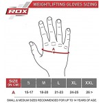 RDX Fitness Handschuhe Trainingshandschuhe mit Handgelenkstütze Sporthandschuhe Gewichtheben Bodybuilding Workout Krafttraining Gym Gloves MEHRWEG