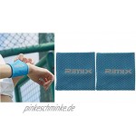 2 Packung Herren Kühlarmband Sport Wristband Handgelenk für Tennis Fußball Basketball Badminton Fitness