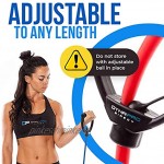 DYNAPRO Exercise Resistance Bands with E-Quickstart Exercise Band Work Out Guide by CRUSH FITNESS Gym Quality Fitness Bands Perfect for any Home Fitness Training Program- Yellow