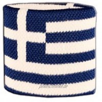 Flaggenfritze® Schweissband Flagge Griechenland