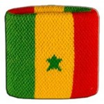 Flaggenfritze® Schweissband Flagge Senegal