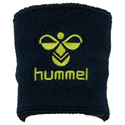 Hummel Old School Small Wristband Dark Denim Lime Punch Größe:L:8 x B:8cm