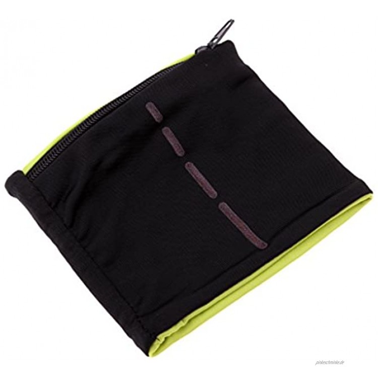 IPOTCH Schweißband mit Reißverschluss Tasche für Herren und Damen geeignet für Joggen Laufen Squash Badminton und Andere Sports