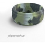 QALO Klassische qualität silikon-ring schritt rand pinsel camo größe 12 für Männer