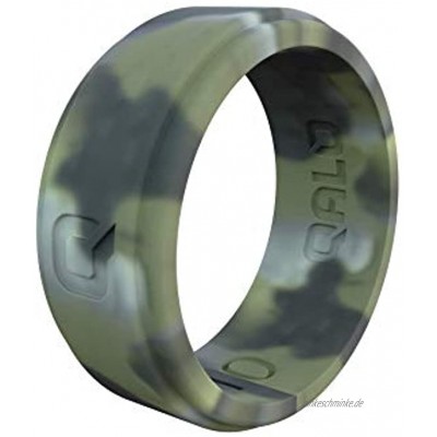 QALO Klassische qualität silikon-ring schritt rand pinsel camo größe 12 für Männer