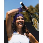 Suddora Schweißband-Set Stirnband und Armbänder für den Sport