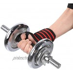 DAUERHAFT Ultra-Wide Closure Wrist Stripe Brace Weight Lifting Wrist Wraps für das Fitnessstudio