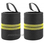 DDHH Sportarmband 1 Paar gepolsterte Handgelenk- und Daumenbandagen für Gewichtheben Gewichtheben Fitnessstudio Training