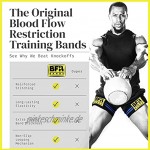Doppelt gewickelt okklusion Training Bands für Beine & Waden 7,6 cm breit Kniebandage-Bands Durchblutung Beschränkung Bands Lean & Fast Muskelaufbau ohne schwere Gewichte zu heben