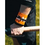GORNATION® Handgelenk-Bandagen | 2X Premium Wrist Wraps Paar für Functional Fitness Calisthenics & Kraftsport | Handgelenk-Stütze für den Sport | Schutz für Links & Rechts