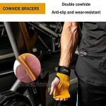 Handgelenkstütze Verstellbarer Zughilfen Doppelleder Verschleißfest Für Fitness Bankdrücken Gewichtheben 1 Paar
