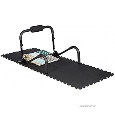 ADHW Bodenschutzmatte Fitnessgeräte Schallschutzmatte Fitnessmatte Unterlagen Set