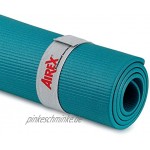 AIREX Fitline 180 Gymnastikmatte wasserblau mit Spezial-Ö sen ca. 180 x 60 x 1 cm