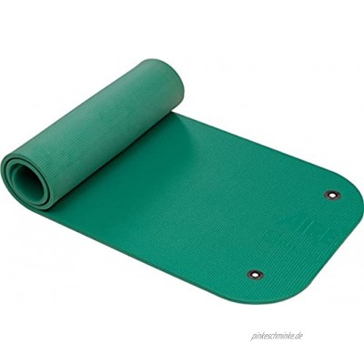 AIREX Matte Coronella mit Spezial-Ösen Fitness Workout Sport 185x60x1,5 cm grün