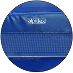 ALPIDEX Weichbodenmatte 200 x 150 x 20 cm mit Tragegriffen und Anti-Rutschboden