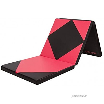 CCLIFE 180x60x5cm Klappbare Weichbodenmatte Turnmatte Fitnessmatte Gymnastikmatte rutschfeste Sportmatte Spielmatte