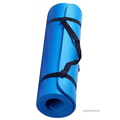 DENGZI 15 Mm Kleine Dicke und haltbare Yogamatte perfekt für Männer und Frauen Sit-Ups Anti-Rutsch-Sport-Fitness-Matte Anti-Rutsch-Matte zum Abnehmen für Zuhause und den Profi