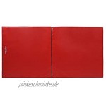 Klappbare Turnmatte versch. Farben & Größen Raumgewicht: 22 kg m³ 200 x 100 x 8 cm Rot