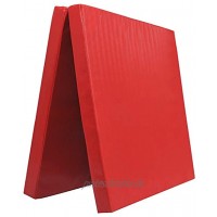 Klappbare Turnmatte versch. Farben & Größen Raumgewicht: 22 kg m³ 200 x 100 x 8 cm Rot