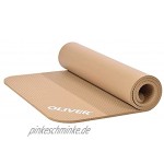 Oliver Gymnastikmatte 180+ 180x60x1.5cm Yoga Pilates Gymnastik Physiotherapie Faszientraining
