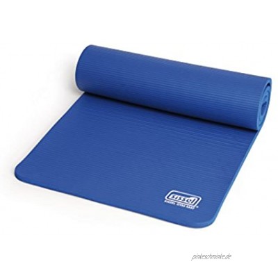 SISSEL® Gym Mat | Matte für Yoga Pilates Fitness Gymnastik | 180 x 60 x 1,5 cm | blau | Gymnastikmatte Isomatte