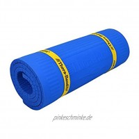 Theraband Gymnastikmatte hochdicht Profi-Fußmatte extra dick strapazierfähig wasserfest und waschbar für Yoga oder Reha 198 cm lang 25053 blau