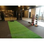 Vivol Fitness Sportboden Premium Schwarz Bodenmatte für den Fitnessraum Rolle 10m 6mm dick 5 Farben