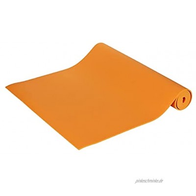 Yogamatte Premium 183 x 60 x 0,45 cm Made in Germany orange