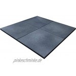 Fallschutzmatte grau 4er Set 1qm Fallschutzplatte Spielmatte Bodenmatte Bodenschutzmatte