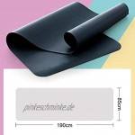 Fitnessgeräte-Matte für Heimtrainer Hartholzboden- und Teppichschutz rutschfeste Bodenmatte für das Heim im Fitnessstudio
