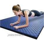 Homeland Fitnessgeräte Matte umweltfreundliche rutschfeste Übungsdicke Matte für Yoga Gymnastik Schutzboden Teppichmatte dick