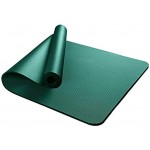 Homeland Gym Trainer Hartholzboden Teppichmatte Schutz Workout Matte für Indoor-Training Fitness Laufband Maschinenmatte rutschfest Color : Green Size : 200 * 80 * 1.5cm