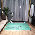 Laufband Maschine Übungs-Fitness-Matte Haushalt Multifunktionale große Bodenmatte Anti-Rutsch-Geräuschreduzierung Bodenschutzmatte