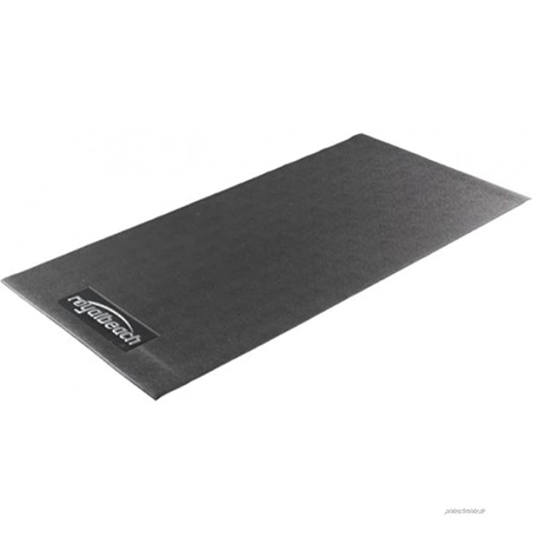 Royalbeach Unterlegsmatte Comfort für Laufbänder schwarz 200 x 100 x 0,4 cm