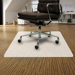 Stuhlmatte Bürobodenmatte PP Office Computer Bodenschutz rutschfest Haltbar für Office Home Hartboden Teppichschutz
