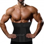 Herren Sauna Schwitzen Taille Trainer Gürtel Neopren Trimmer Workout Body Shaper Übung Cincher Bauch Wraps