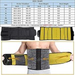 Taillentrainingsgerät Körperformung Herren Neopren Sauna Herren Modelliergürtel Schlankheitsgürtel Schwitzgürtel Bauchweggürtel