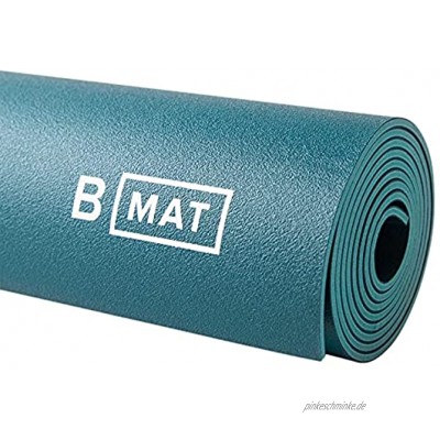 B YOGA Yogamatte Everyday [4mm Dicke] Oeko-TEX® Zertifiziert & Schadstoffgeprüft Profi Sport- und Fitnessmatte aus Naturkautschuk für Yoga Pilates Sport und Training