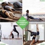 BACKLAxx® Kork Yogamatte mit Naturkautschuk Nachhaltige Yogamatte rutschfest schadstofffrei mit Anti-Rutsch-Zonen Inkl. Mattengurt und Anwendungsvideos