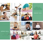 boshiho Hohe Dichte umweltfreundlicher Kork + TPE Übung Yoga-Matte Für Pilates Fitness Und Workout Mit Tragegurt.